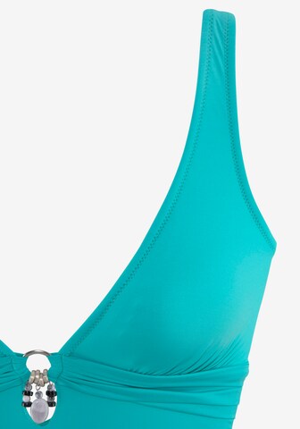 BRUNO BANANI Bralette Swimsuit in Blue