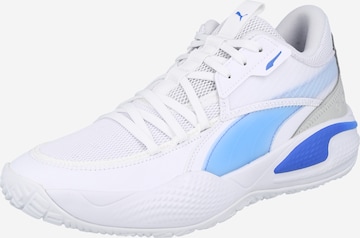 PUMA - Sapatilha de desporto 'Court Rider Team' em branco: frente