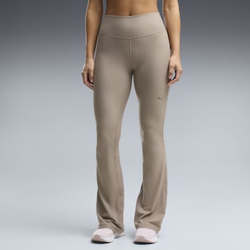 évasé Leggings 'Cloudspun' PUMA en gris : devant