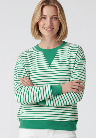 Sweat-shirt usha BLUE LABEL en vert