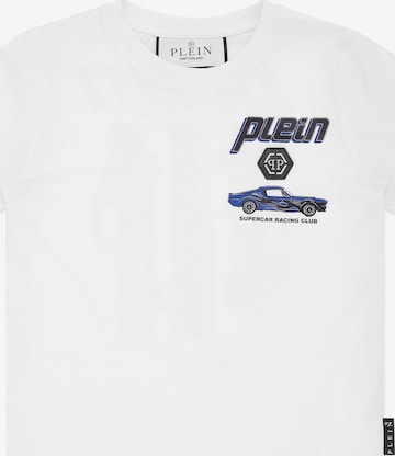 Philipp Plein - Camiseta 'Smile' en blanco: frente