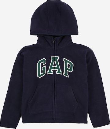 GAP Fleecetakki värissä sininen: etupuoli