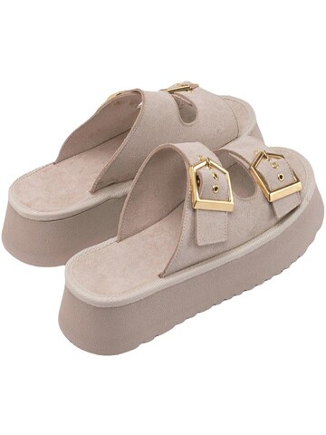 Limoya Mules 'Jenet' in Beige