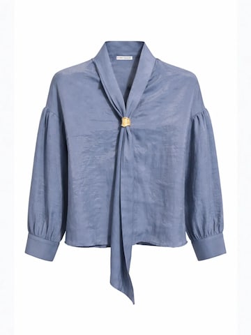 MixRay - Blusa 'Blusen' em azul: frente