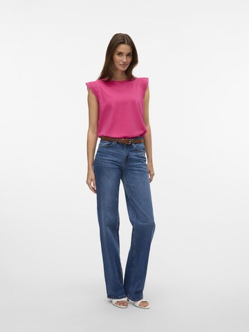 VERO MODA Shirt in Roze
