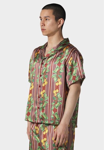 Fit confort Chemise Pas De Monaco en marron