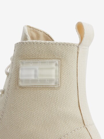 Stivaletto stringato di Tommy Jeans in beige