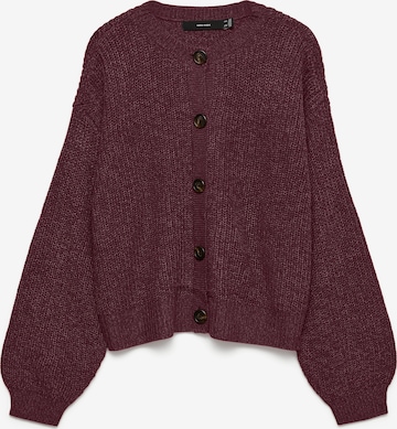VERO MODA Вязаная кофта 'VMLea' в Красный: спереди