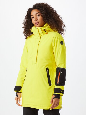 Veste outdoor 'ELDRED' ICEPEAK en jaune : devant