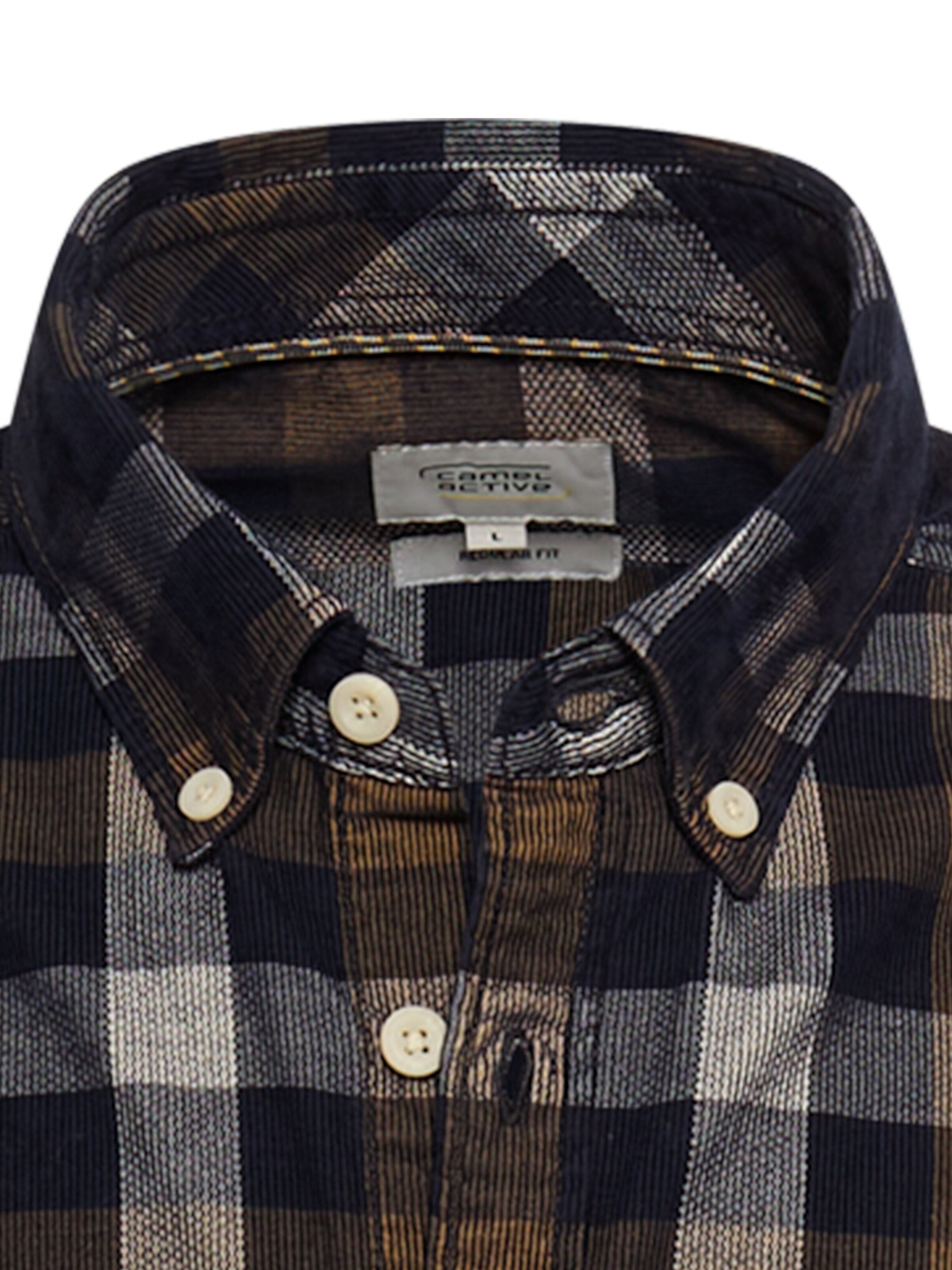 CAMEL ACTIVE Regular Fit Hemd in Braun