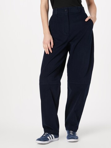 Loosefit Pantalon 'ELJANA' ARMEDANGELS en bleu : devant