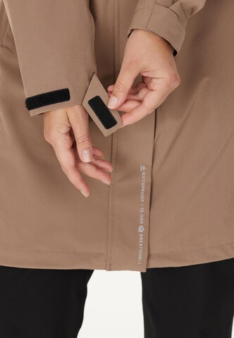 Gipfelglück Raincoat 'Marlies' in Brown