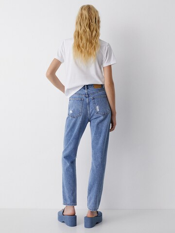 Pull&Bearregular Traperice - plava boja