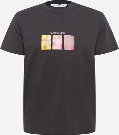 Tricou Calvin Klein Jeans pe galben / roz / roz pitaya / negru, Vizualizare produs