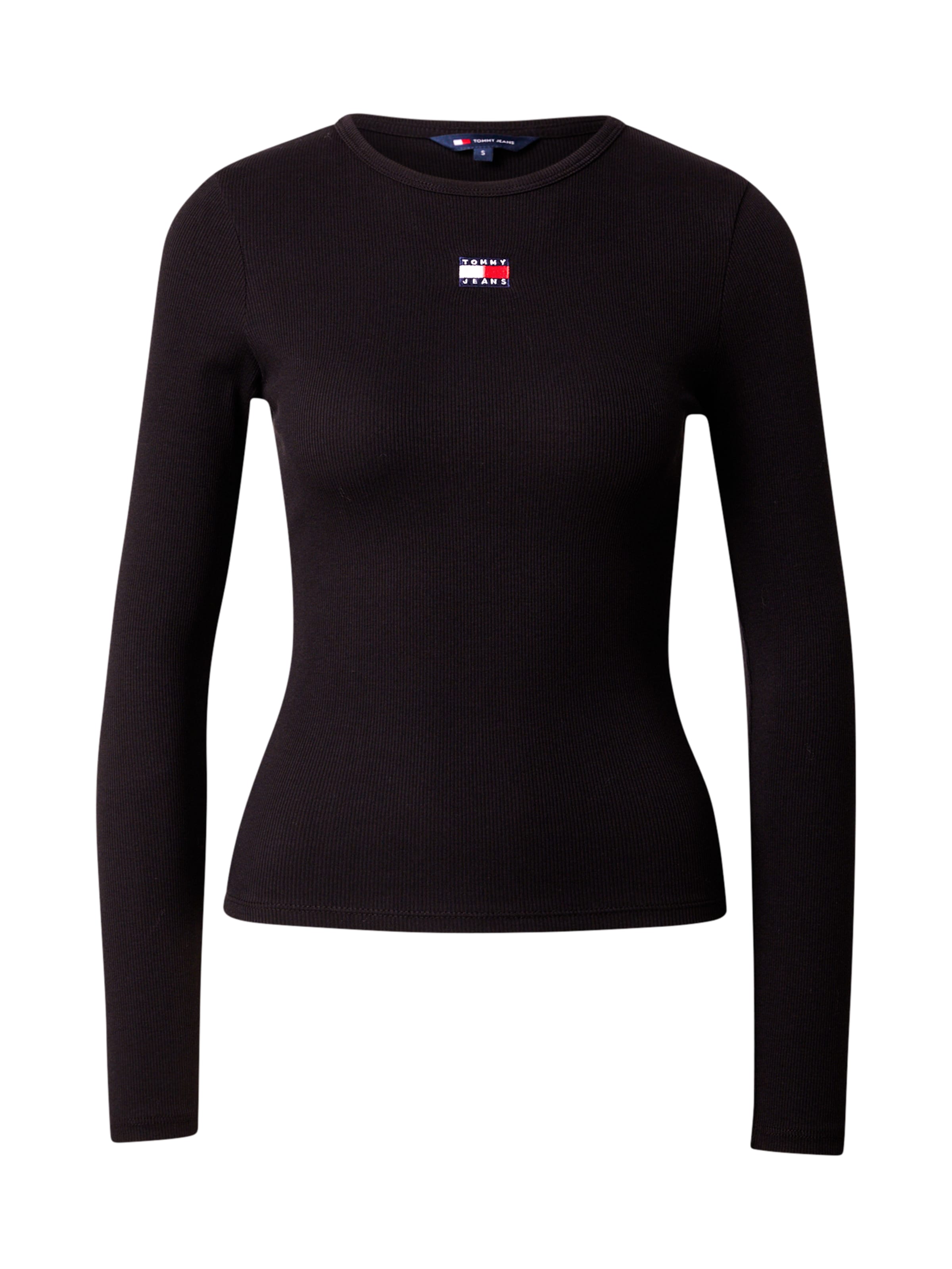 Tommy Jeans Shirt in Black: front