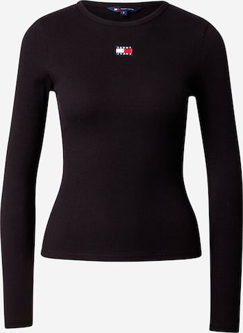 Tommy Jeans Shirt in Schwarz: Vorderseite