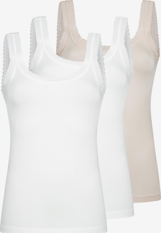Mey Undershirt 'Modal Lace' in Beige: front