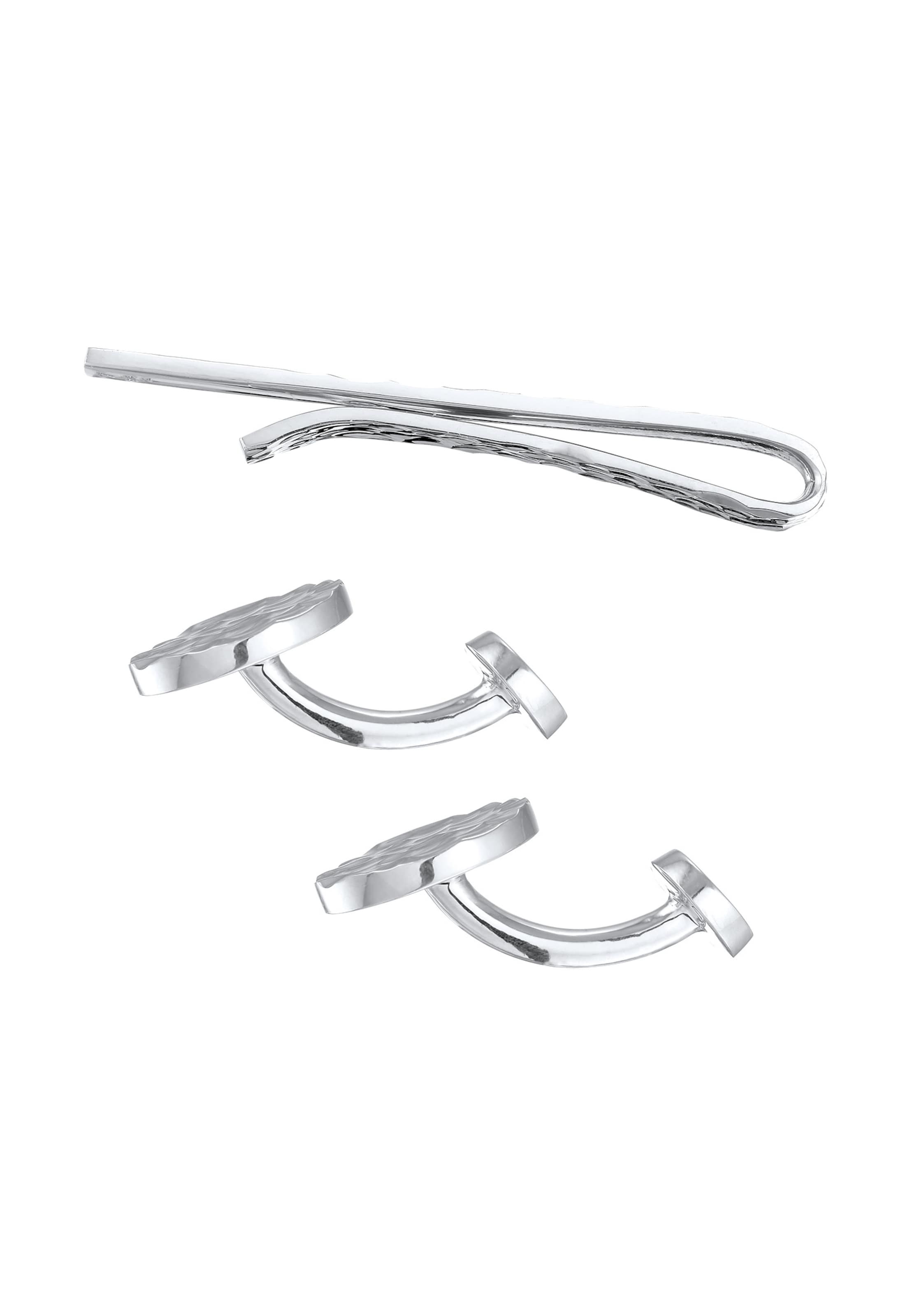 KUZZOI Jewelry Set in Silver