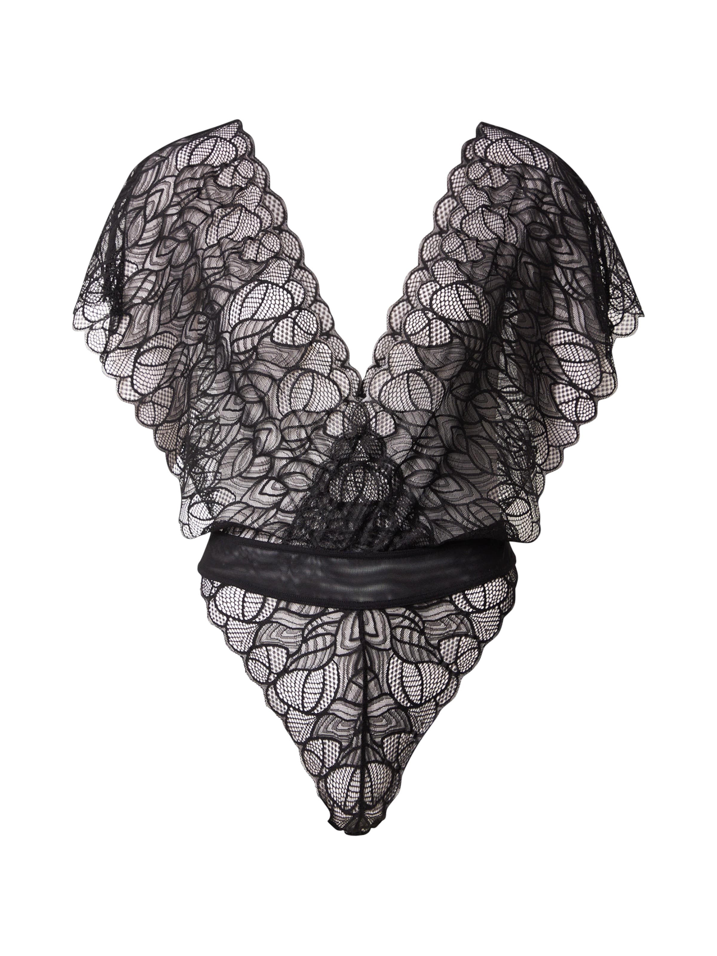 Bluebella Bodysuit 'Emerson' in Black: front