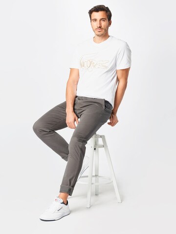 JOOP! Jeans - Slimfit Calças chino 'Steen' em cinzento