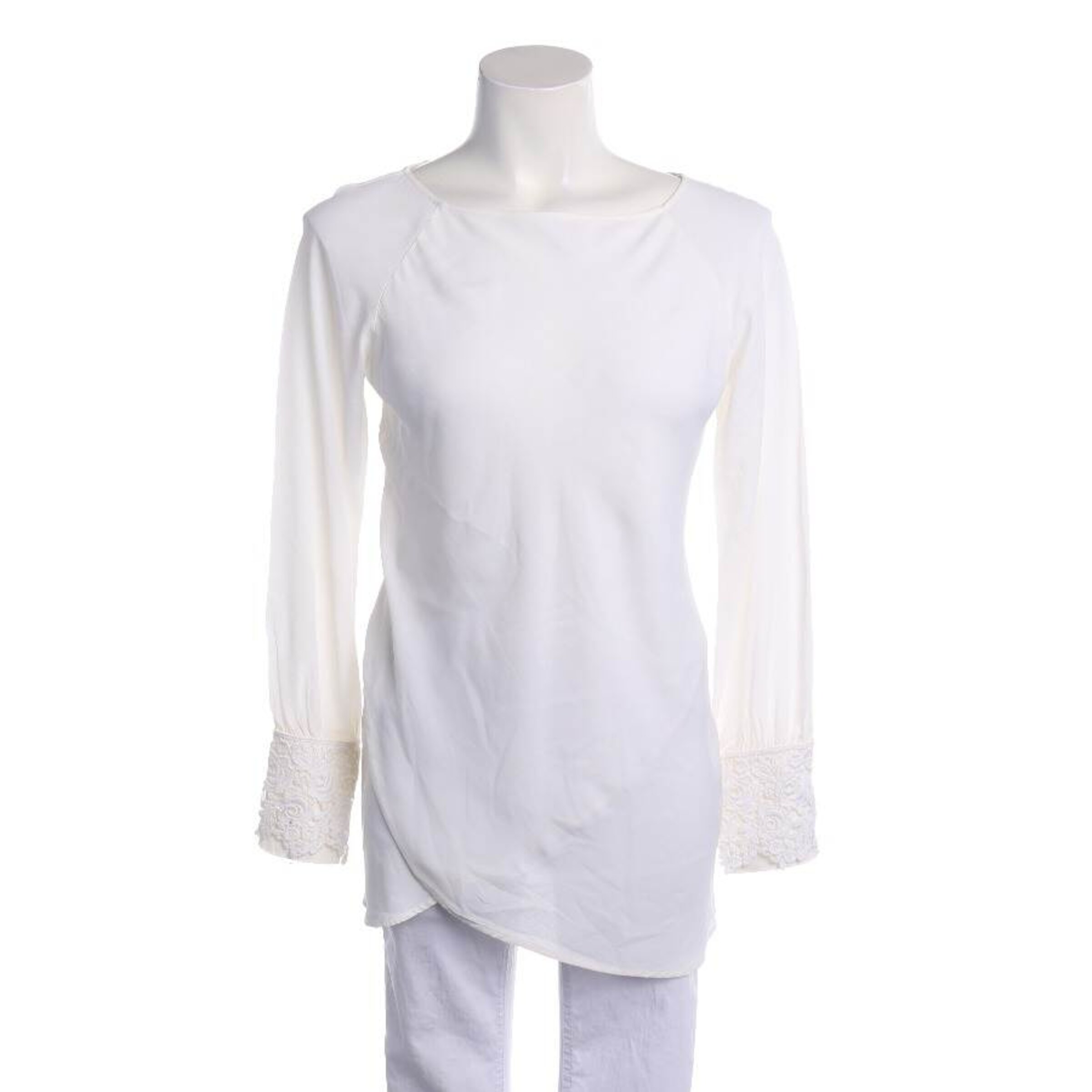 PATRIZIA PEPE Blouse & Tunic in XS in White: front