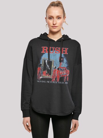 F4NT4STIC Sweatshirt 'Rush Rock Band' in Zwart: voorkant