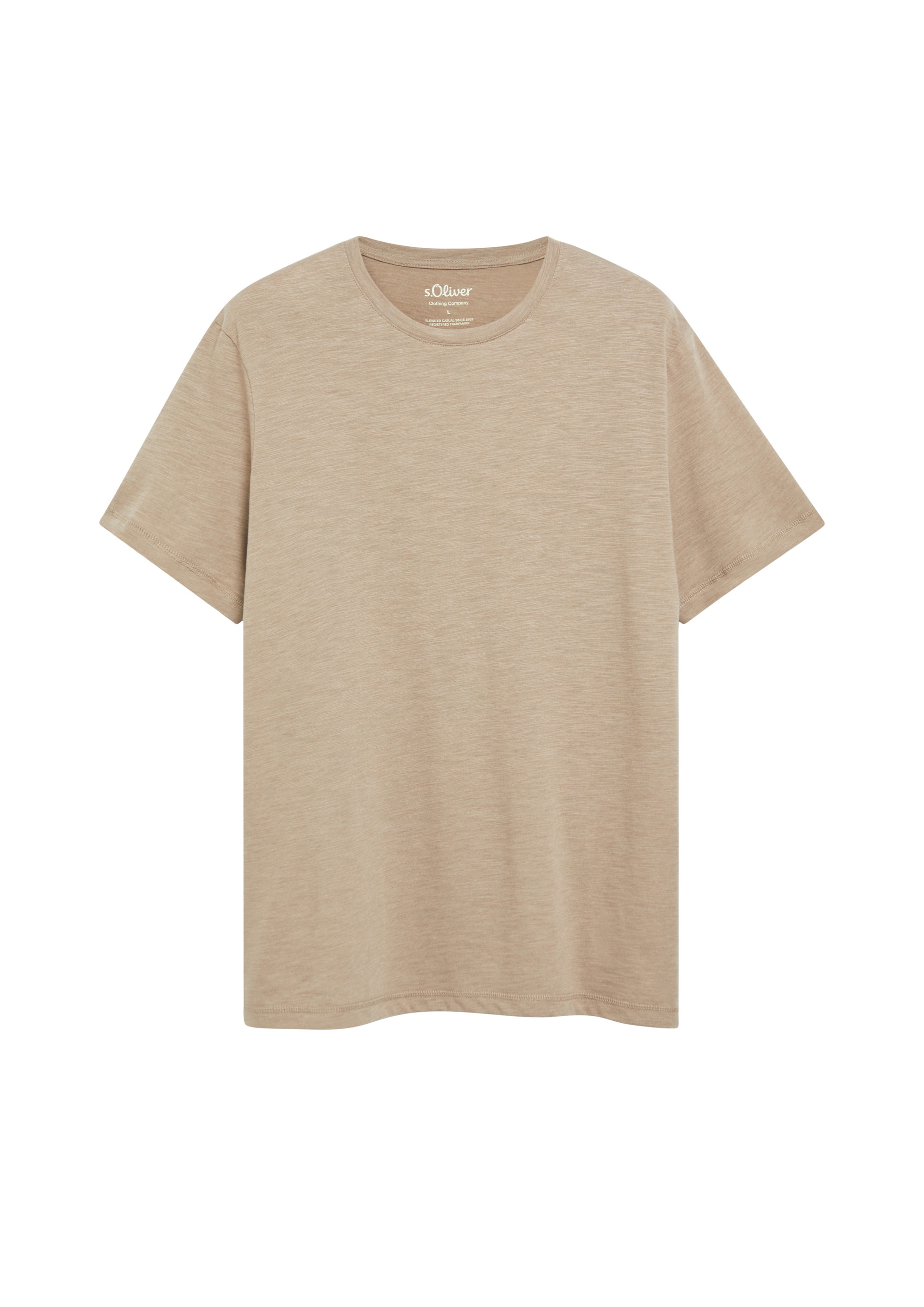 s.Oliver T-Shirt in Braun: Vorderseite