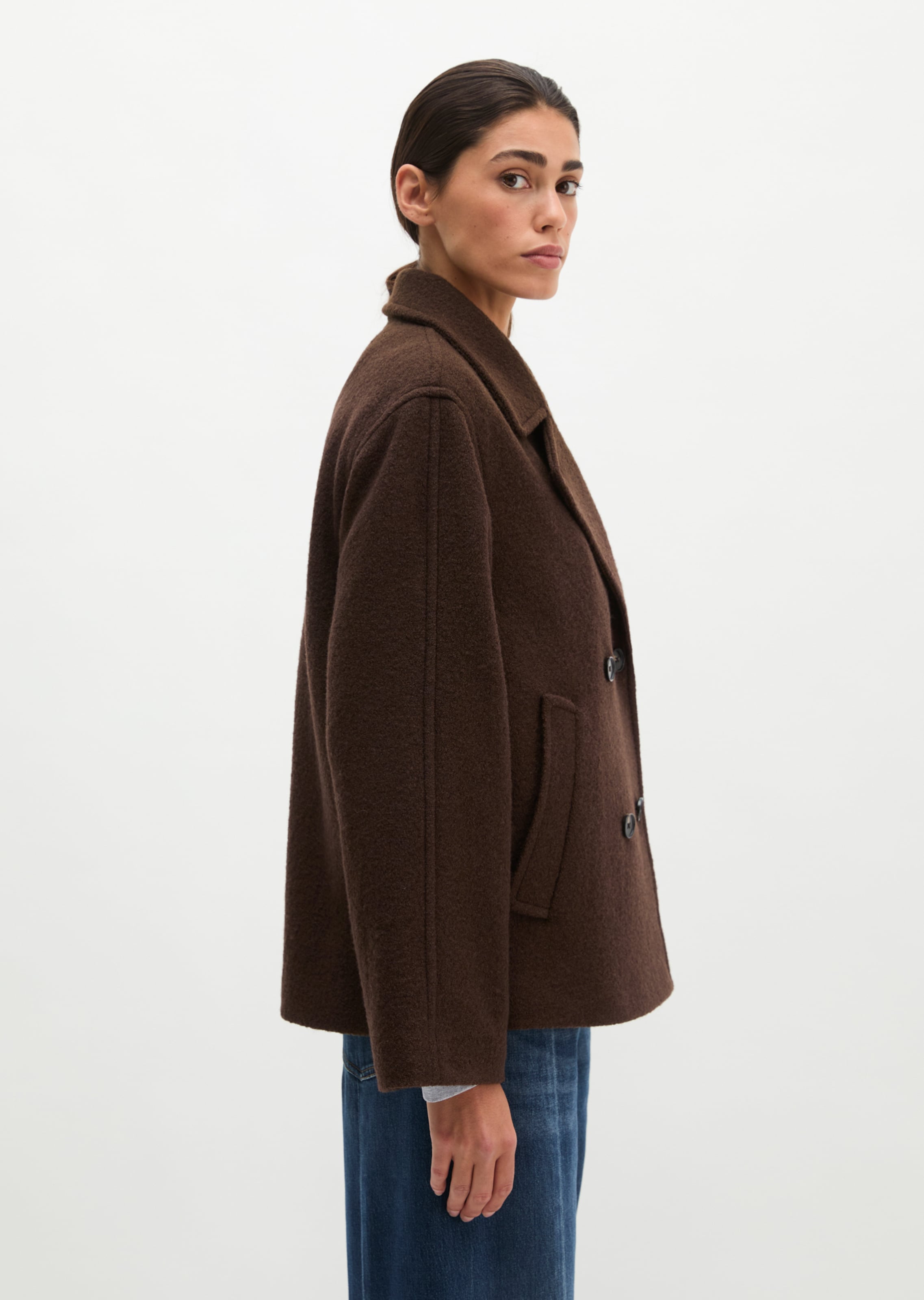 Veste mi-saison Marc O'Polo en marron
