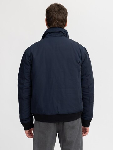 Bombers Tussenjas 'CORNELL MEN' in Blauw