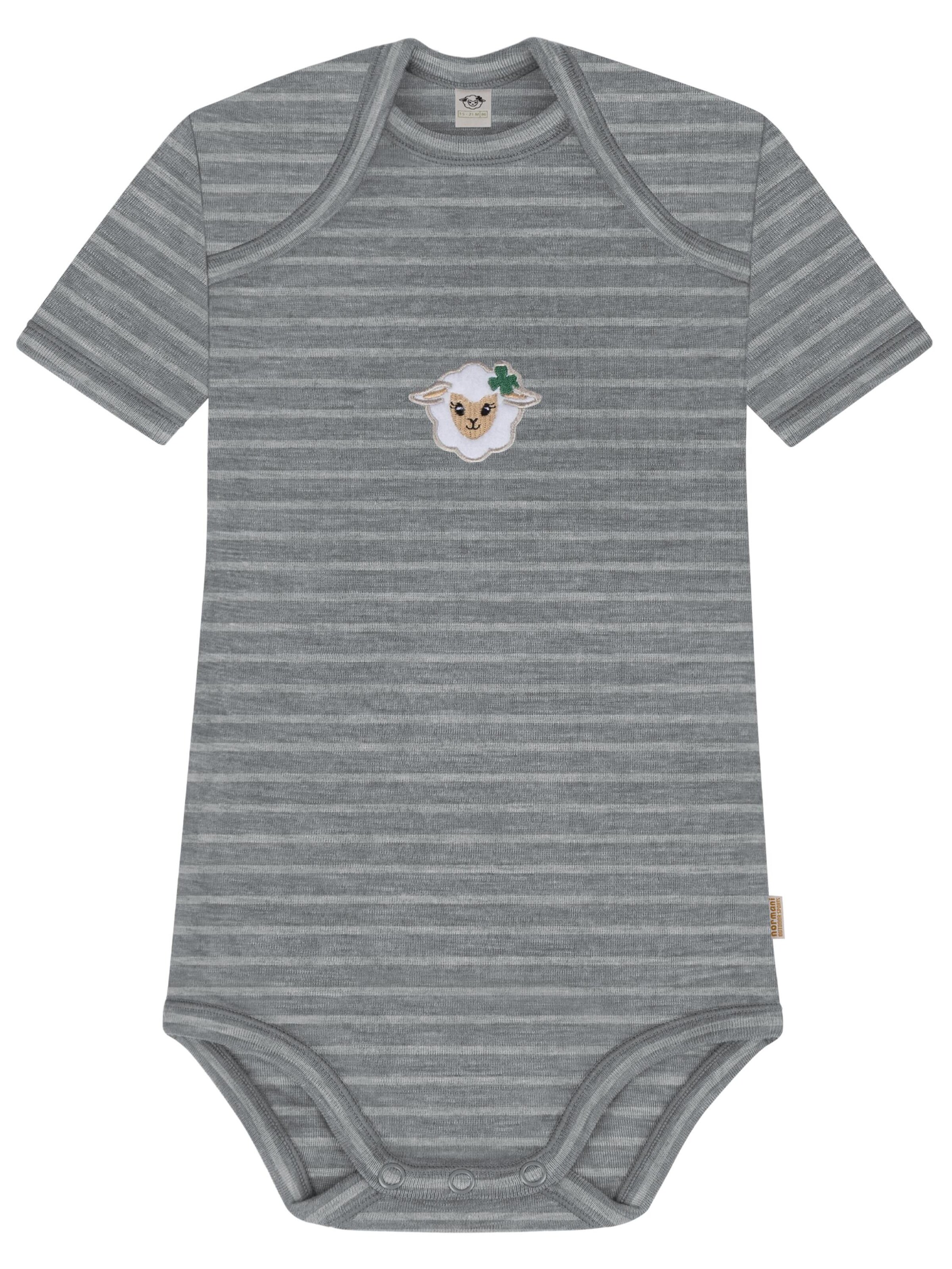 normani Body 'Tauranga' in Grau: Vorderseite