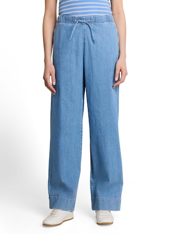 TOM TAILOR DENIM Wide Leg Jeans 'LINOU' in Blau: Vorderseite