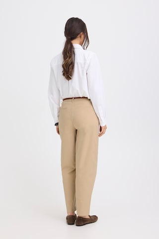 b.young Regular Broek in Beige