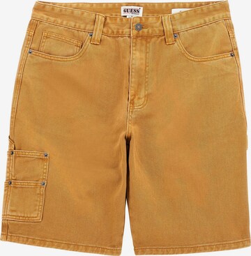 GUESS Regular Shorts in Gelb: predná strana