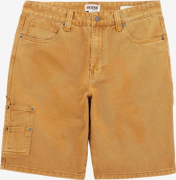 GUESS Regular Shorts in Gelb: predná strana