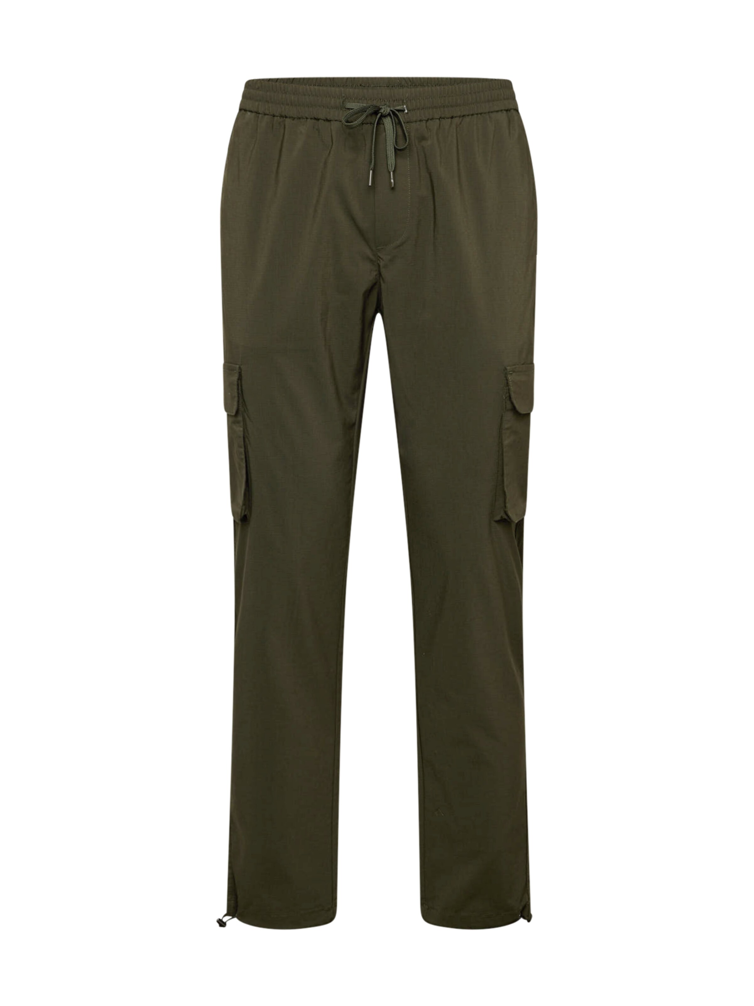 Only & Sons - Pantalón cargo en verde: frente