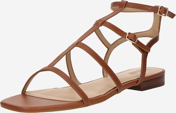 Lauren Ralph LaurenSandale s remenčićima 'EVERLEY' - smeđa boja: prednji dio