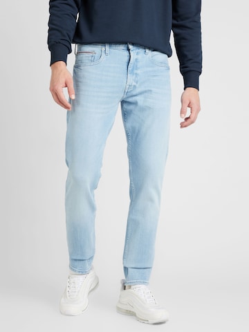 TOMMY HILFIGER Slimfit Jeans 'Houston' in Blauw: voorkant