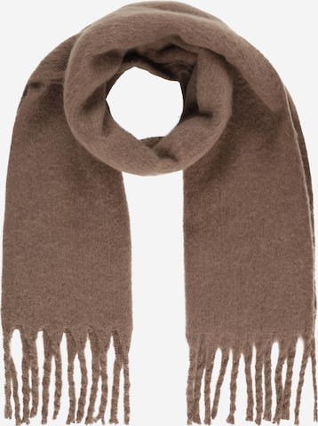 VERO MODA Scarf 'IVY' in Brown: front