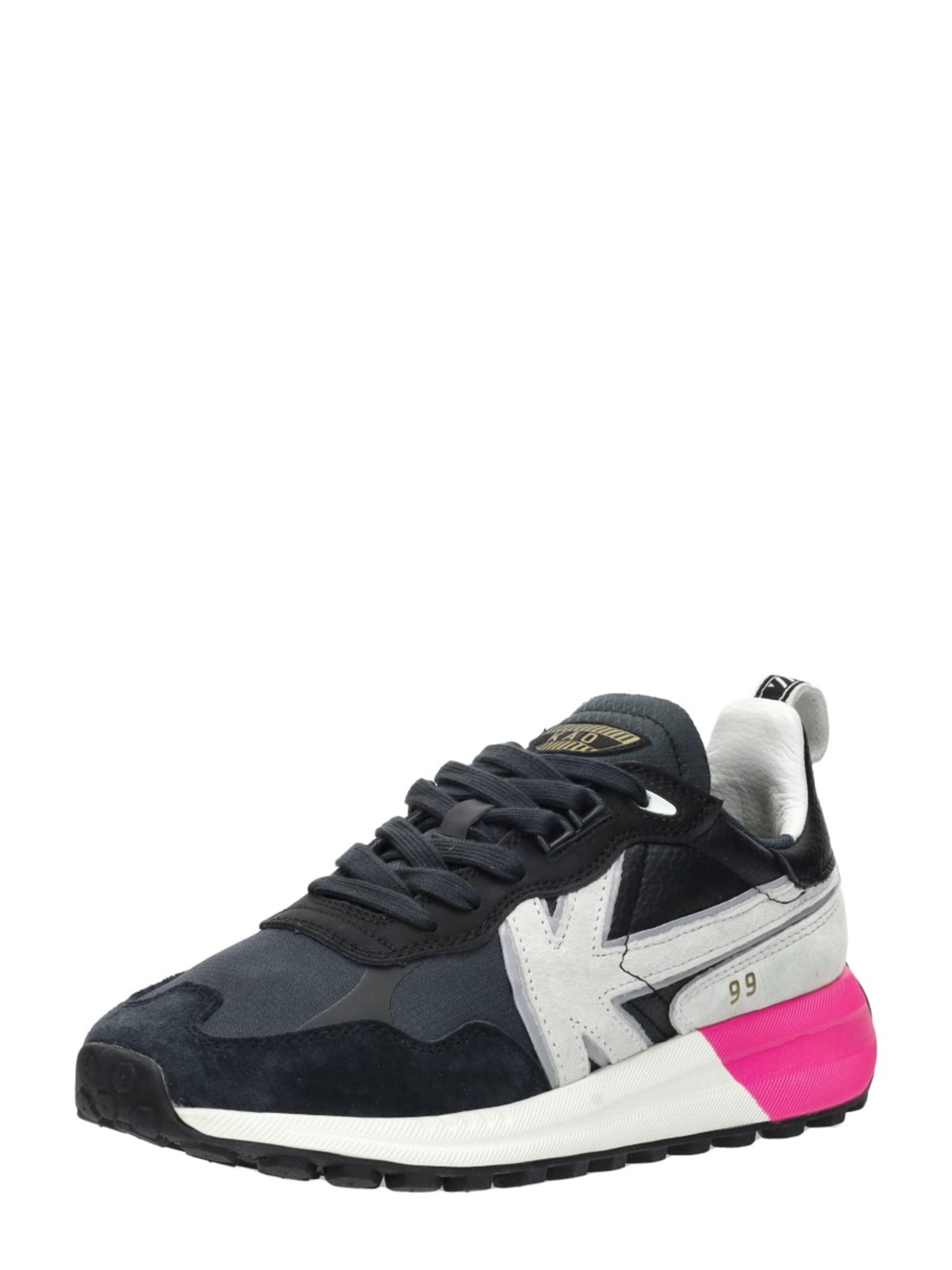Kaotiko Sneakers laag 'Detroit 99' in Zwart