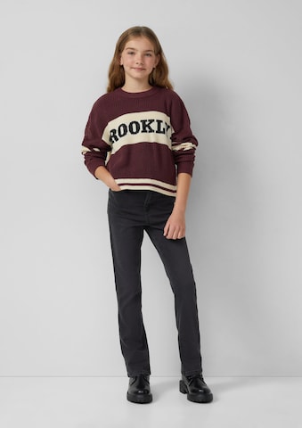 s.Oliver Flared Jeans ' BEVERLY ' in Grijs