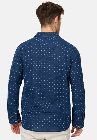 INDICODE JEANS Regular Fit Hemd 'Joffrey' in Blau