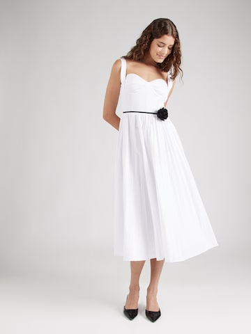 True Decadence Φόρεμα κοκτέιλ σε λευκό: μπροστά
