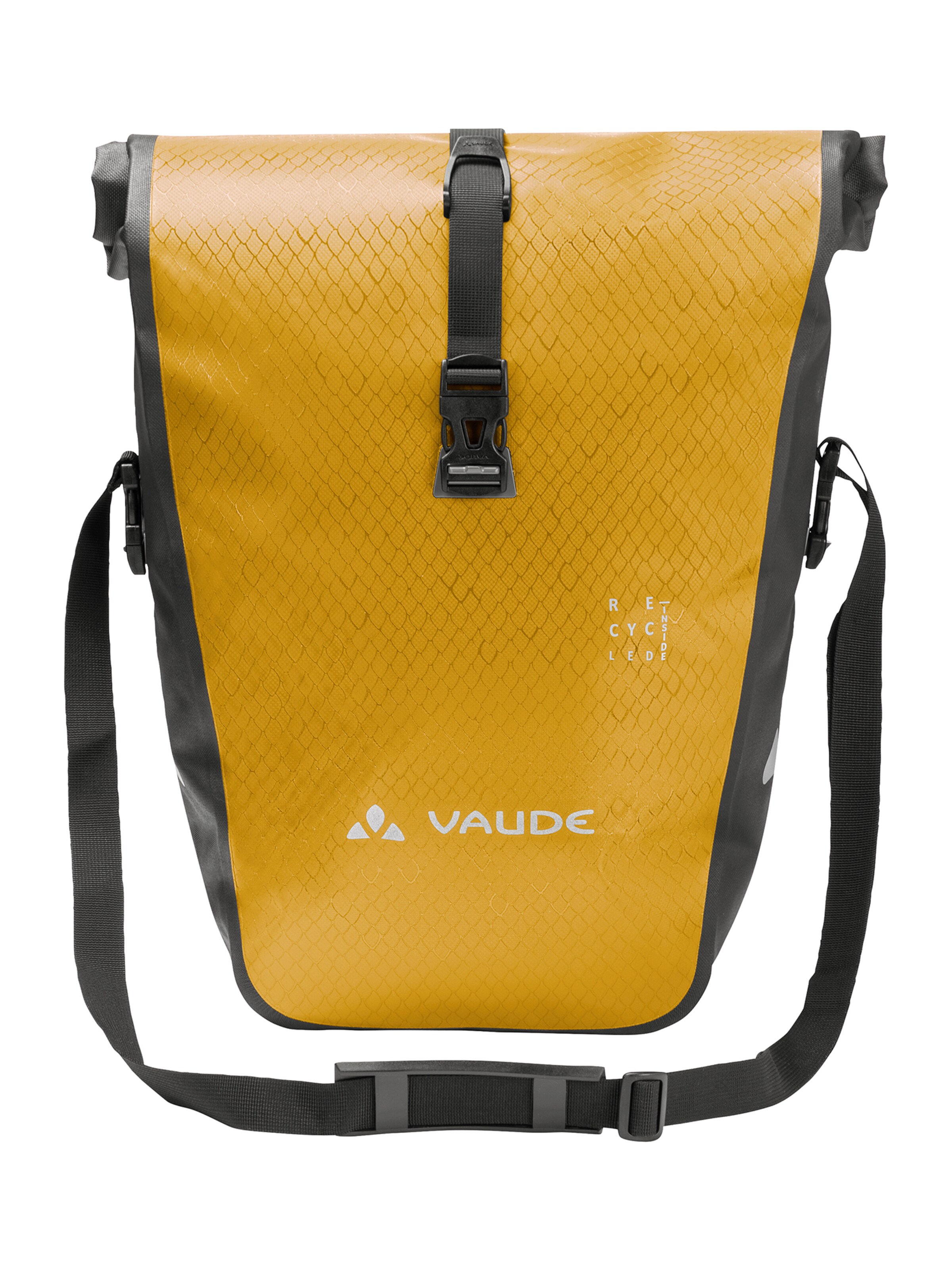 VAUDE Hinterradtaschen 'Aqua Back' in Gelb: Vorderseite