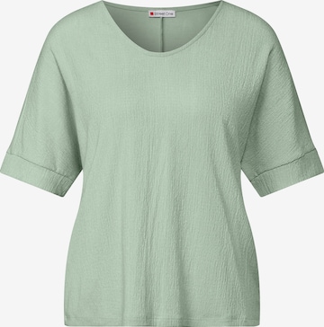 STREET ONE Shirt in Green: front