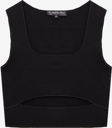 No Matter What Top in Zwart: voorkant