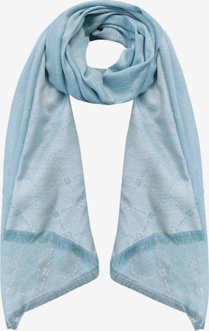 Seiden Grohn Scarf in Blue: front
