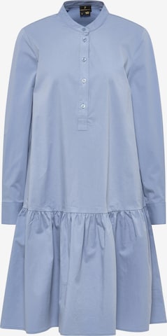 Robe-chemise DreiMaster Klassik en bleu : devant