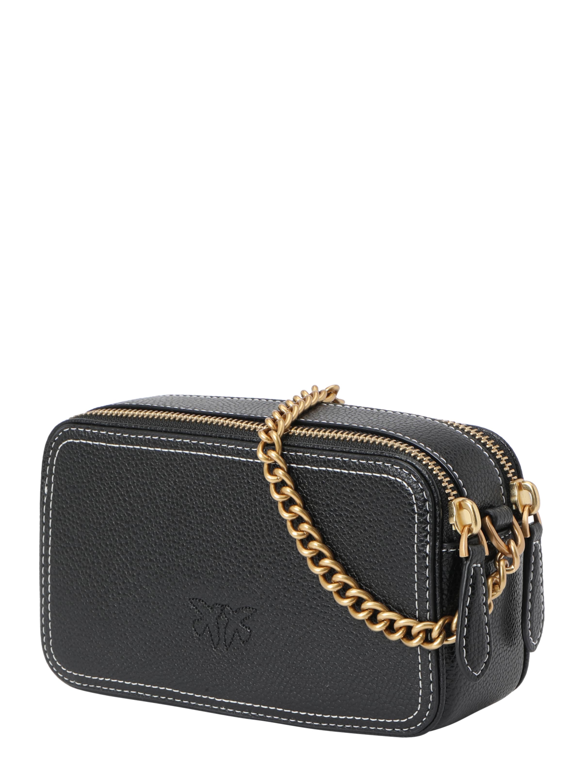 juoda PINKO Rankinė su ilgu dirželiu 'Carrie'