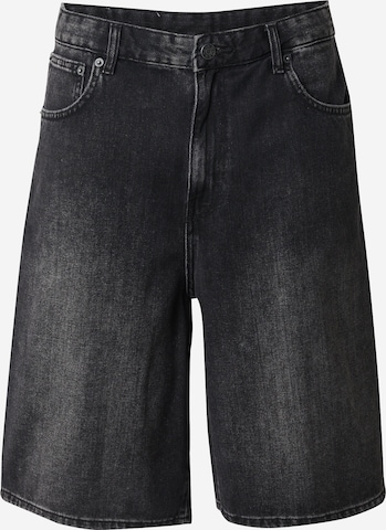 Only & Sons Loosefit Farkut 'ONSCarl Ball' värissä musta: etupuoli