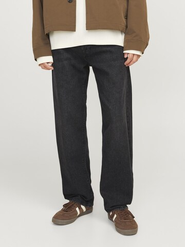 JACK & JONES Regular Jeans 'EDDIE' in Black: front